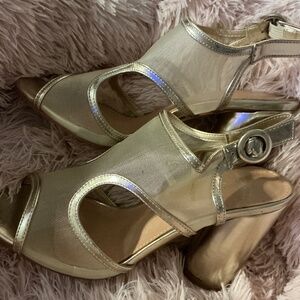 Gold Heels, NWB